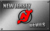 Devils Logo Steel Plate