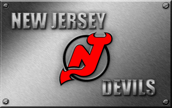 Devils Logo Steel Plate